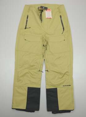 Dakine Reach 20k 2L Pants RECCO Men's Size L Relaxed Polyester Twill Earth Green